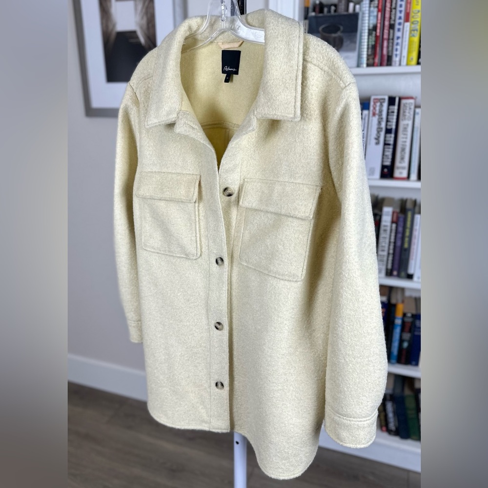 Ladies Shacket, cream, 2XL